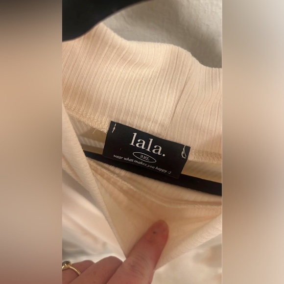 Dressed in Lala Icon Mock Neck Top - Picture 3 of 3